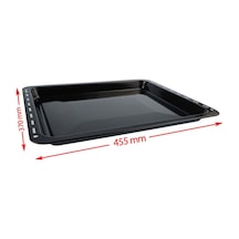 Fırın Emaye Tepsi 455x370x31mm