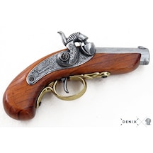 Denix Usa 1850deringer Mini Pistol 17cm Koleksiyon Obje