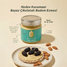 Badem Ezmesi Beyaz Çikolatalı & Vanilyalı 220 gr