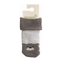 Biorganic Animals Kaymaz Bebek Çorabı 68370 IB58350 Somon 6 - 12 Ay 6 - 12 Ay