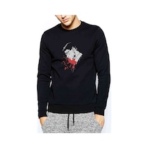 Peaky Blinders Tommy Shelby Splatter Baskılı Erkek Sweatshirt (529012188)
