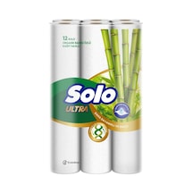 Solo Ultra Organik Bambu Özlü Havlu 12'li - 3 Adet Tarı