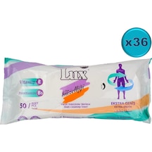 Lüx Hasta Vücut Temizleme Islak Mendil Havlu 50 Yaprak Xl (36 Lı