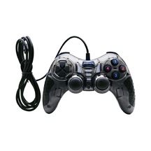 Pc Uyumlu Usb Dual Shock Titreşimli Joystick Oyun Kolu-cfl-2586 Siyah