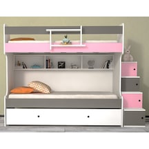 Napoli Yavrulu Seyyar Merdivenli Ranza Pgb M2 90 x 190 CM