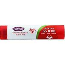 Omnipazar Polmix Atık 65x80 cm Büyük Boy Çöp Poşeti 20 Rulo
