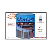 Yağlı Boya Set - 1 Kg Siyah Yağlı Boya - Tiner -Fırça - Rulo