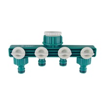 Raco Expert 55257 Dört Çıkışlı Vanalı Musluk Bağlantısı 3/4''- 1''