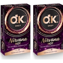 Okey Nirvana Hot Prezervatif 10'lu x 2