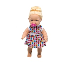 Ağlayan Bebek Oyuncak Et Bebek Emzikli 35 Cm