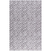 Padişah Halı Sümela 64251 096 Serisi Akrilik Salon Oturma Yatak Odası Halısı Gri