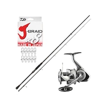 Daiwa Ballistic 274cm 14-42gr - Daiwa Exceler 23 Lt 4000 Spin Olta Seti
