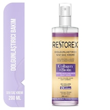 Restorex Collagen & Biotin Dolgunlaştırıcı Sıvı Saç Kremi 200 ML