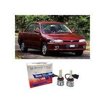 Mitsubishi Lancer Led Xenon Uzun + Kısa Far Ampulü H4 Duo Yeni Seri Beyaz 1993-1996
