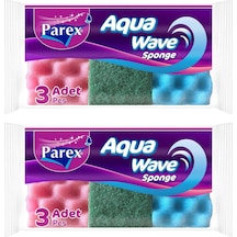 Aquawave 3'lü Bulaşık Süngeri İkili Paket