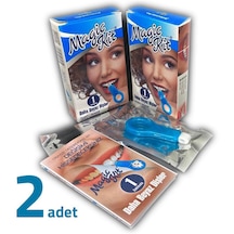 Magic Kit Diş Beyazlatıcı Diş Lekesi Temizleme Kiti 2'li + 5 Yedek Silgi