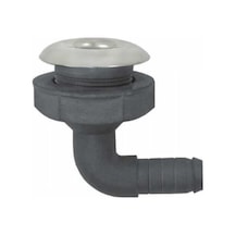 Krom Flanşlı Sintine Çıkışı 3/4'', Dirsek