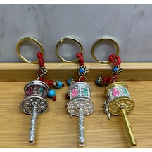 Diğer Metal Feng Shui Şans Çarkı Anahtarlık Model 1 Renkli