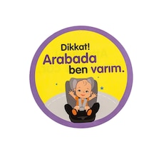 Baby Plus Arabada Bebek Var Cam Stickeri - BYP-52369-  Arabada Prens Var