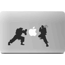 Apple Uyumlu MacBook Street Fighter Sticker