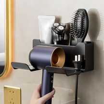 Saç Kurutma Makinası Ve Banyo Malzemeleri İçin Düzenleyici Askılık Stand - Al5054 Diğer