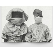 Salgın Maskeleri Manila Philippines 1912 A3 Dijital Baskı Poste