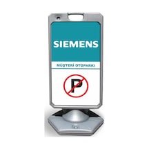 Sıemens  Reklam ve Yönlendirme Uyari Dubasi A Tabela Gri