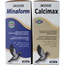 Royal İlaç Calcimax-Minaform 100 ML Kafes Kuşlarında Kabuk Ve Fosfor Desteği