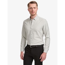 Pierre Cardin Erkek Gri Gömlek Desenli 50325365-vr024