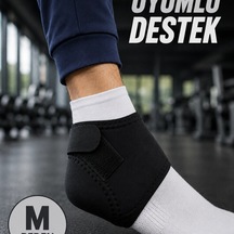 M Beden Cırtlı Topuk Çorabı 40-45 Numara Esnek Topuk Ve Ayak Desteği