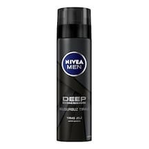 Men Erkek Tıraş Jeli Deep Dimension 200ml, Maxx Tech, Aktif Karbon, Kaygan Tıraş Deneyimi