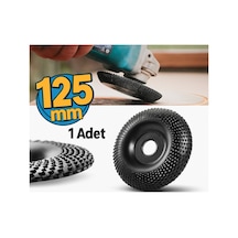 Ahşap Eğe Törpüleme Diski 125 Mm