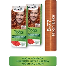 Palette Kalıcı Doğal Renkler 8 - 77 Tarçın Bakır X 2 Adet