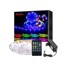 Rgb Şerit Led Işık Sb-6525, Müzik Ve Ses Duyarlı, Ritim Algılayan, Otomatik Renk Değiştiren, Oyun Odası, Tv Diğer 89831324