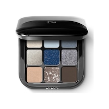 Kiko Eyeshadows New Glamour Multı Fınısh Eyeshadow Palette 05 Blue Variations