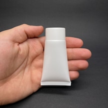 Beyaz Boş Krem Tüpü 30ml , Vidalı Kapaklı Merhem Tüpü , Beyaz Lipgloss Tüp 30 Ml X 3 Adet