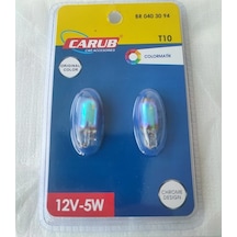Carub Diadem Park Ampulü T10 Wy5w 12v Amber Turuncu 2'li Takım