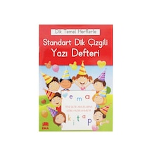 Ema 17x24 Kılavuz Dik Çizgili Güzel Yazı Defteri- 12 Adet Çeşitli Renk Ve Desen