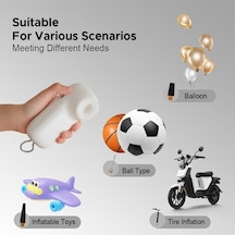 Novahub Kablosuz Vakum Makinesi Ve Şişirme Pompası - Kompakt Tasarım, Çok Amaçlı Kullanım