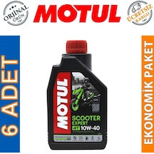 Motul Scooter Expert 10W-40 Mb 4t 1 L 4 Zamanlı Motor Yağı 6 Ad