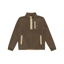 Quiksilver No Destination 2 Half Snap Erkek Polar Haki