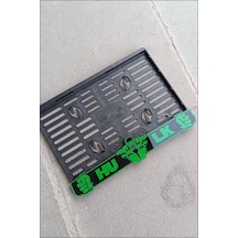 Motor Plakalık - Hulk Yazılı Plakalık - Hulk Motorsiklet Plakalık Pleksi Plakalık