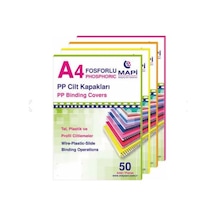 Mapi A4 Pp Opak Kapak (kum Desen) 350 Mikron Lacive 50 Adet 20424