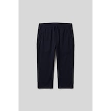 Tommy Life Lacivert Esnek Konforlu Nefes Alabilir Standart Fit Erkek Kapri - 83106