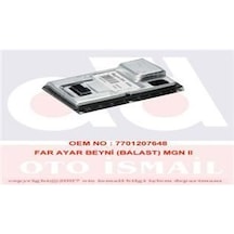 VALEO 43736 FAR BALASTI MEGANE II