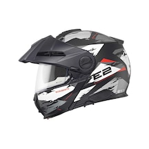 Schuberth E2 Çene Açılır Motosiklet Kaskı Trail Grey Gri
