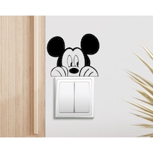 Bk Home Mickey Mouse Tasarımlı Duvar Sticker-1