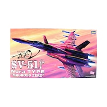 Hasegawa 16 65716 1/72 Ölçek, Sv-51 Nora Type, Macross Serisi, Bilim Kurgu Plastik Model Kiti-51505