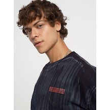 LOFT Oversize Erkek Sweatshirt Lf2033877 Q1.v1 Siyah