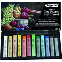 Bigpoint Artists' Soft Pastel 12 Renk Tam Boy N11.5248 Bigpoint Artists' Soft Pastel 12 Renk Tam Boy N11.5248
